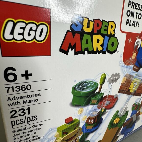 Lego 71360 Adventures with Mario Starter Course 231 Pieces Super Mario - Picture 8 of 9